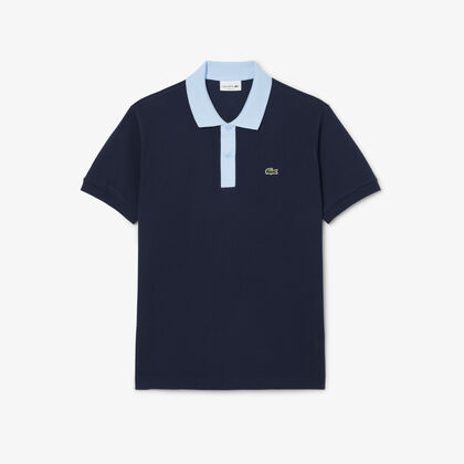 Classic Fit Contrast Collar L.12.12 Polo Shirt