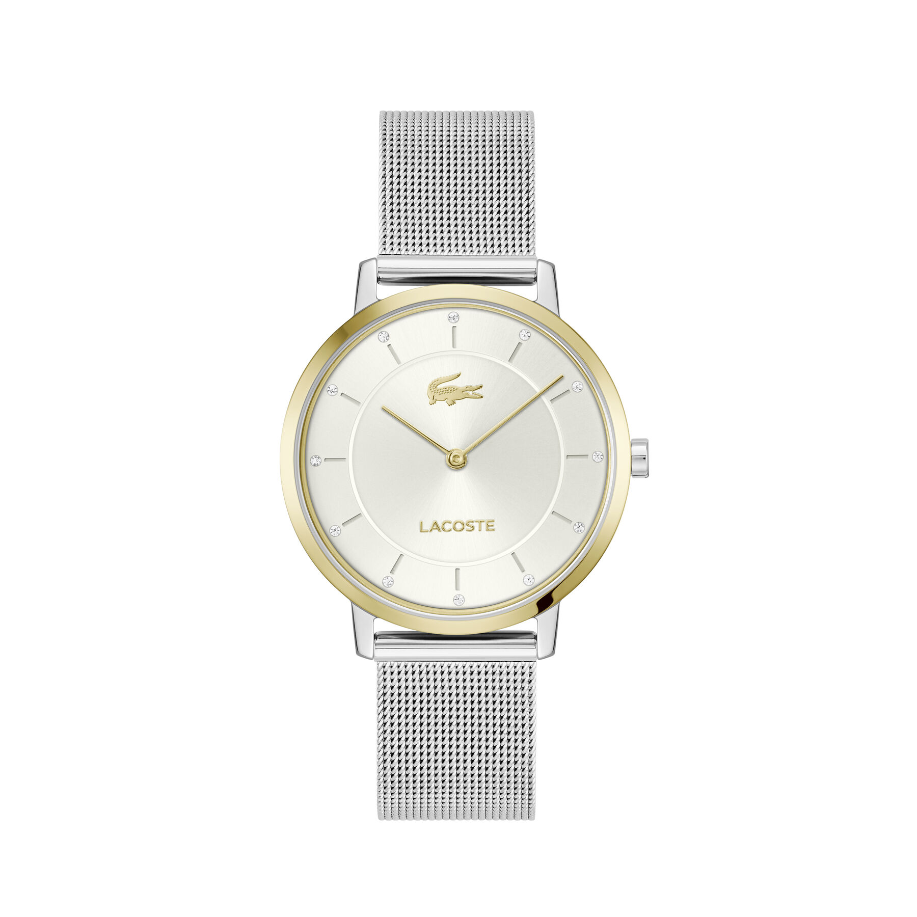 Lacoste Crocorigin Women's Silver Dial Watch WATCH - 2001472-SIL