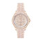 ساعة Santorini بسوار سيليكون بلون Blush Santorini Blush Silicone Watch - 2001457-BLUSH