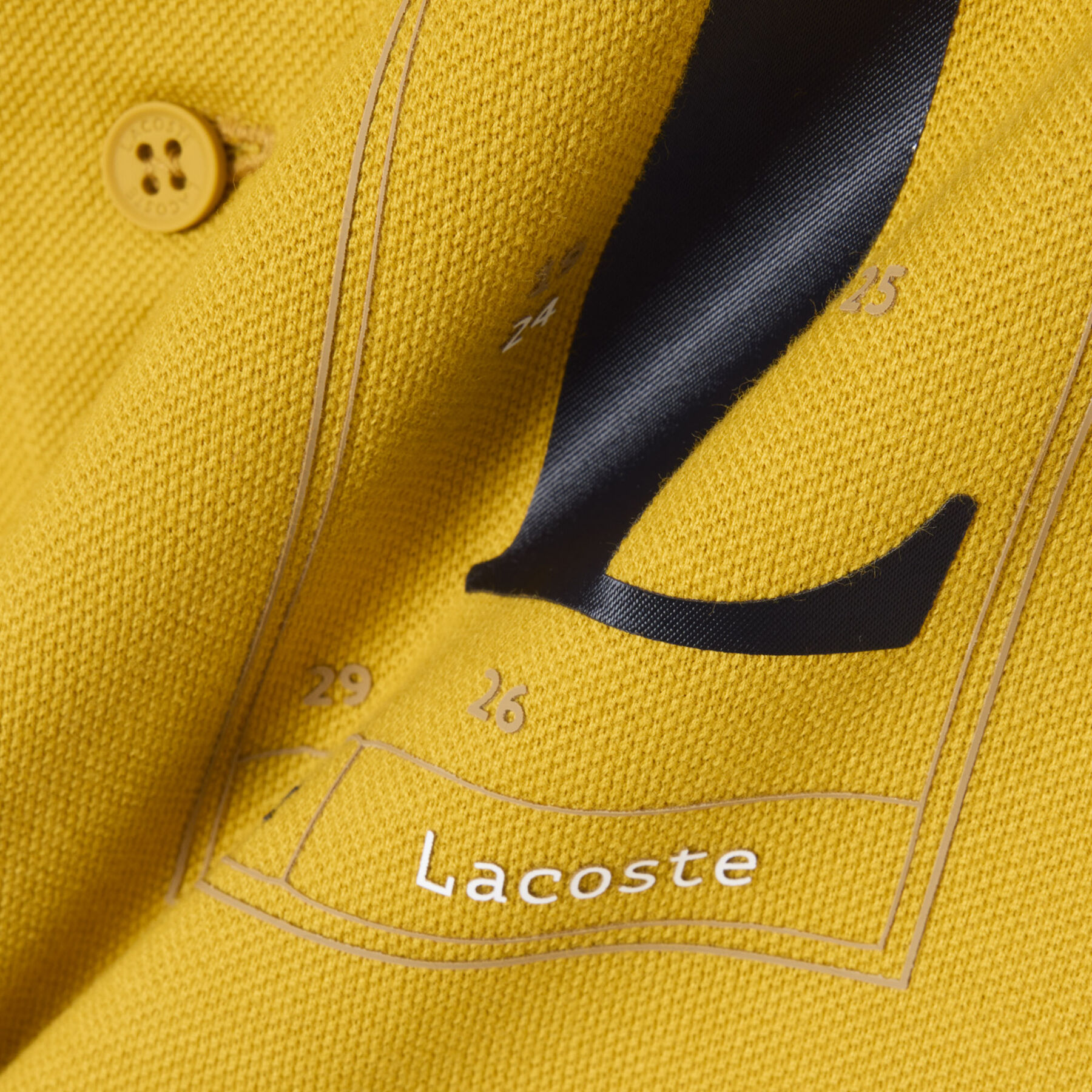 Classic Fit Printed Petit Pique Polo Shirt lacoste classic fit printed petit pique polo shirt