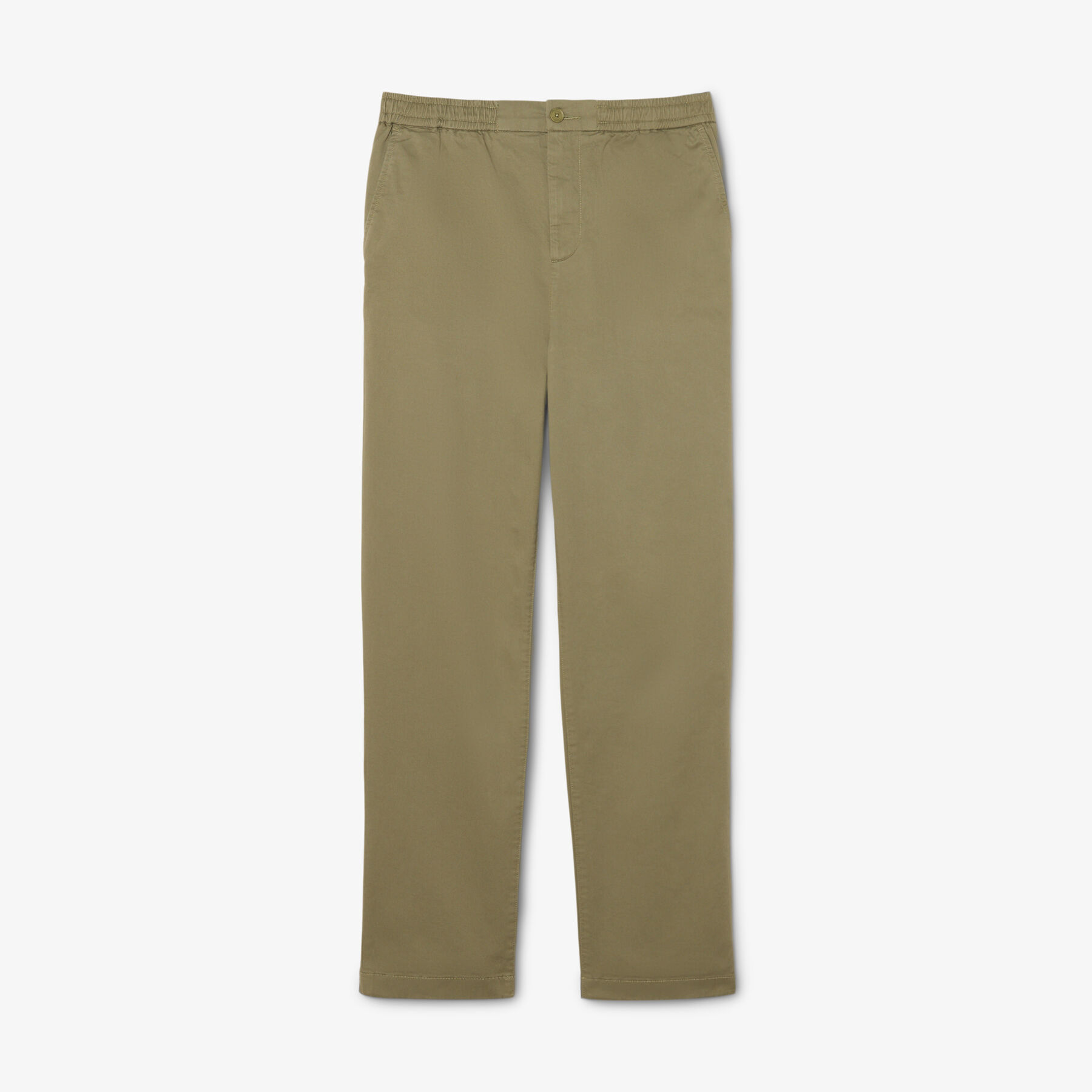 lacoste regular fit cotton twill chino pants
