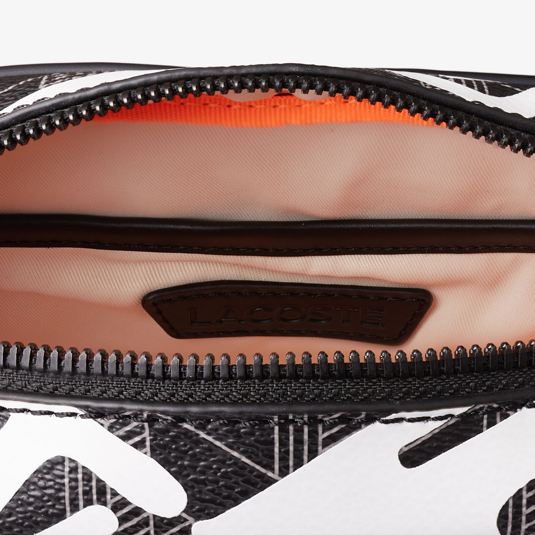 lacoste the blend contrast reporter bag
