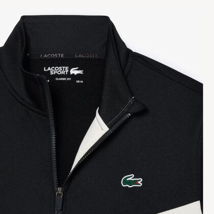 Zip-up Print Tennis Sweatshirt