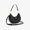 small lacoste casual half moon purse