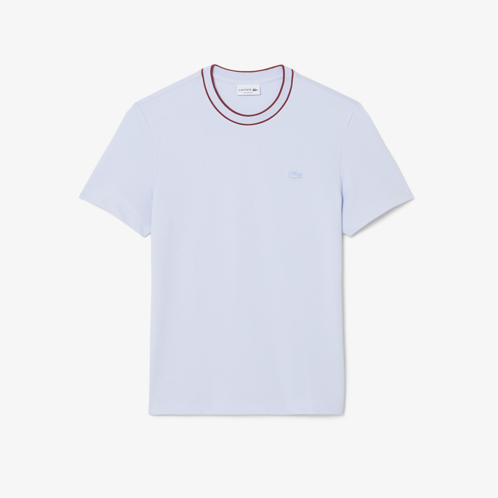 تي شيرت بياقة مخططة من بيكيه Stretch Pique Stripe Collar T-shirt - TH8174-00-J2G