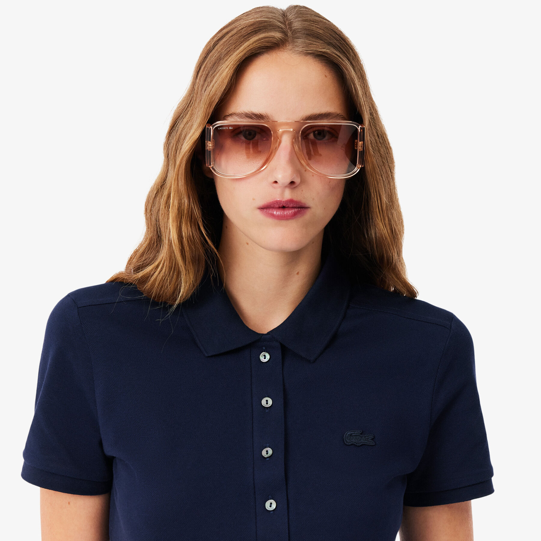 Slim Fit Stretch Petit Pique Polo Dress - EF5473-00-166