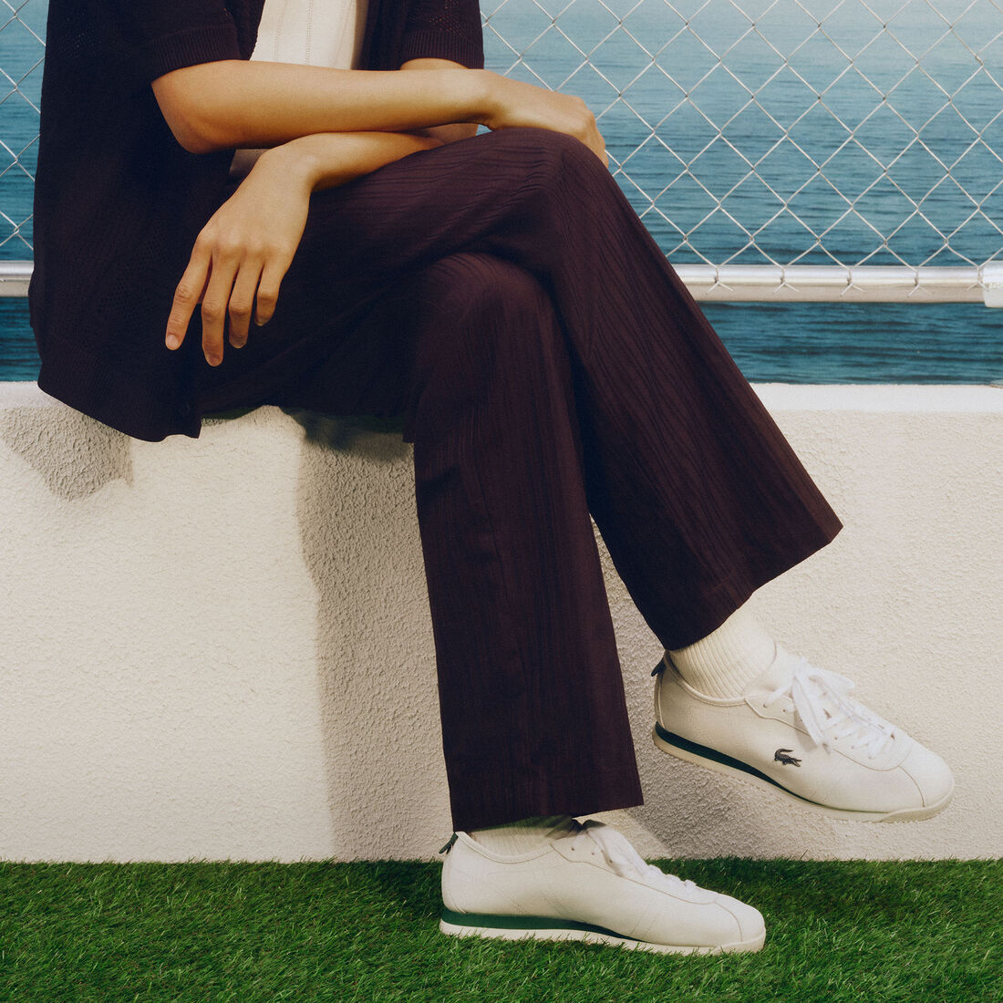 Men's Club-Low Leather Sneakers Men's Club-Low Leather Sneakers - 51SMA0138-65T