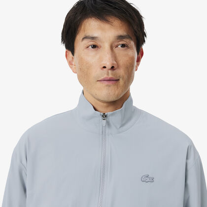 lacoste stretch commuter track jacket