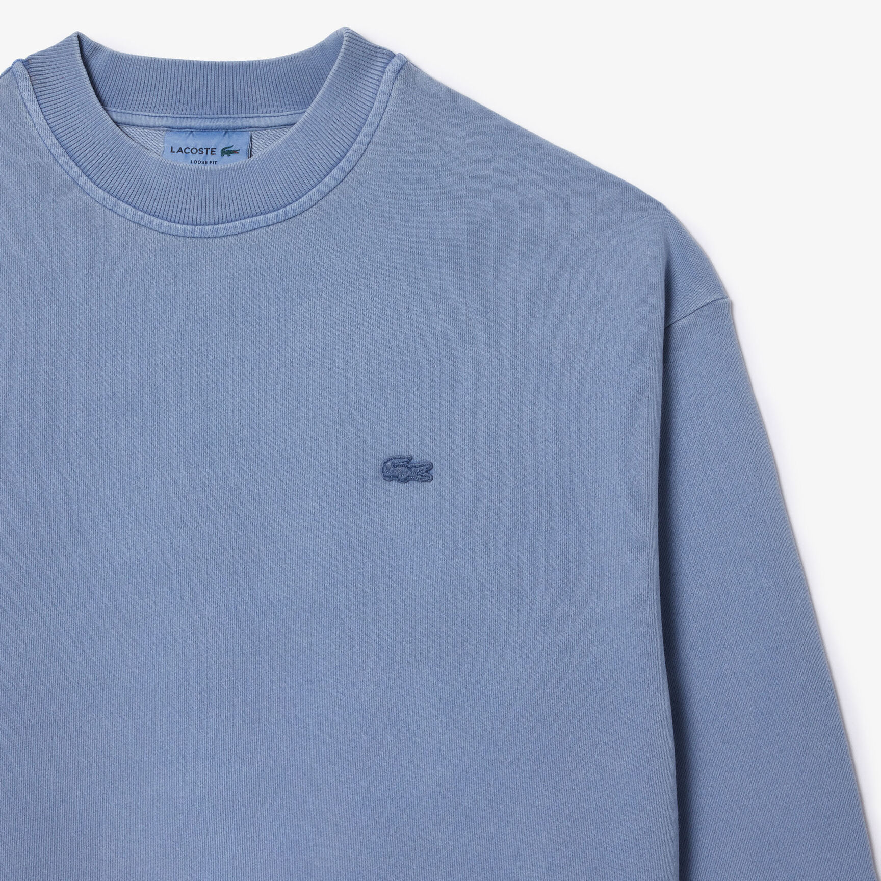 سويت شيرت فضفاض مصبوغ بأصباغ طبيعية Loose Fit Natural Dye Sweatshirt - SH7506-00-IVW