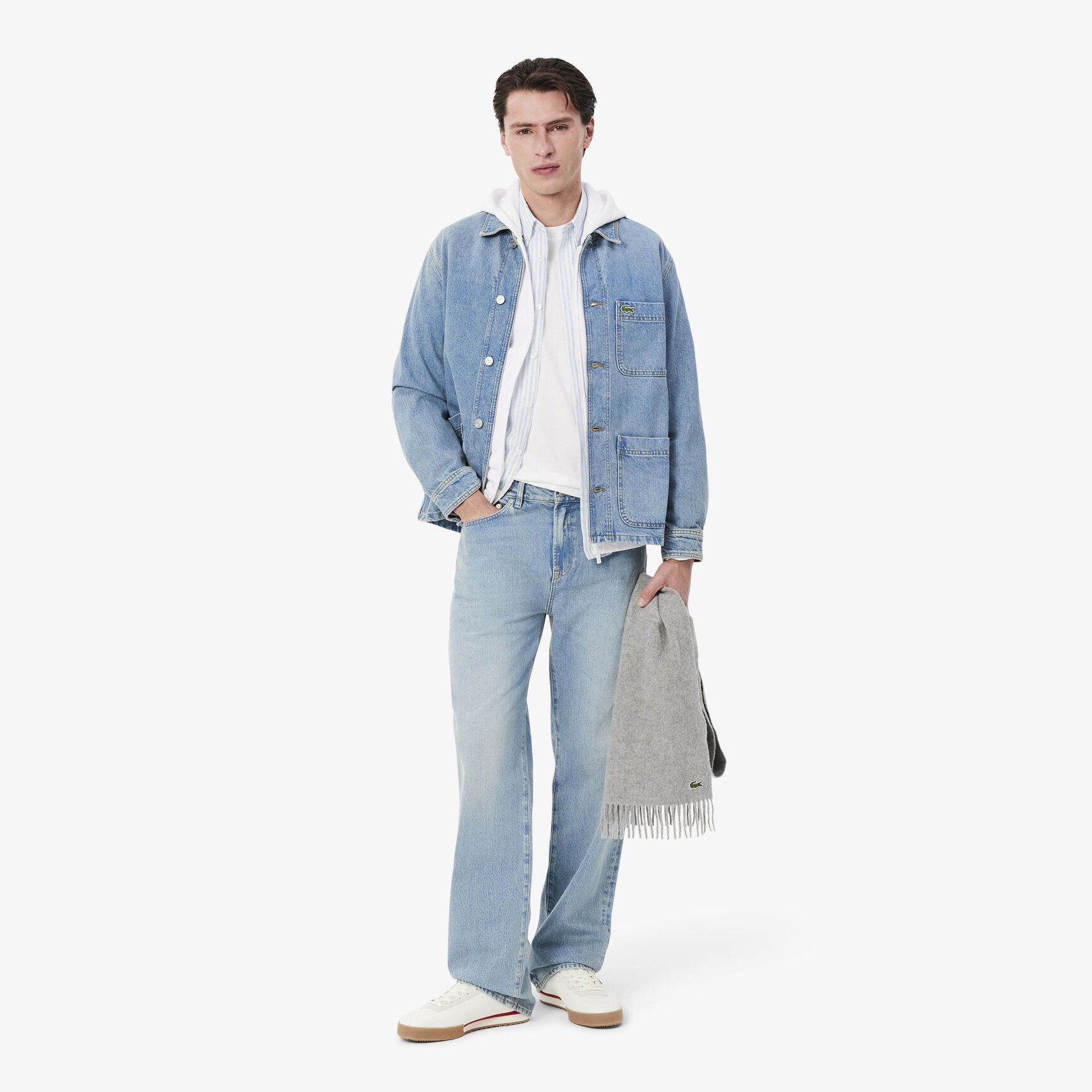 Zip-Up Fleece Hoodie Zipped Fleece Hoodie - SH9626-00-001