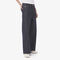 lacoste runway wide fit selvedge jeans