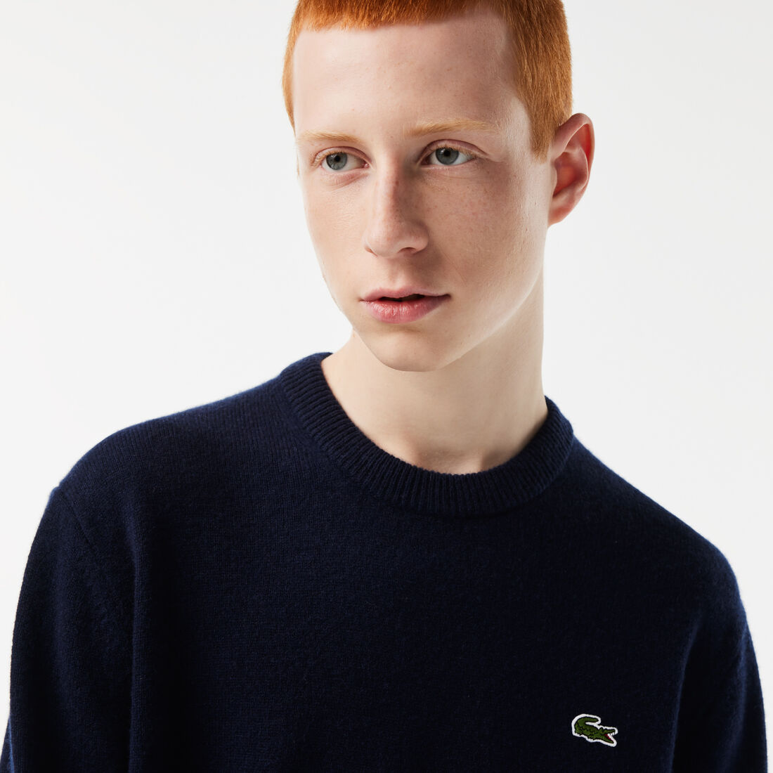 Men's Crew Neck Wool Sweater Men's Crew Neck Wool Sweater - AH1988-00-166