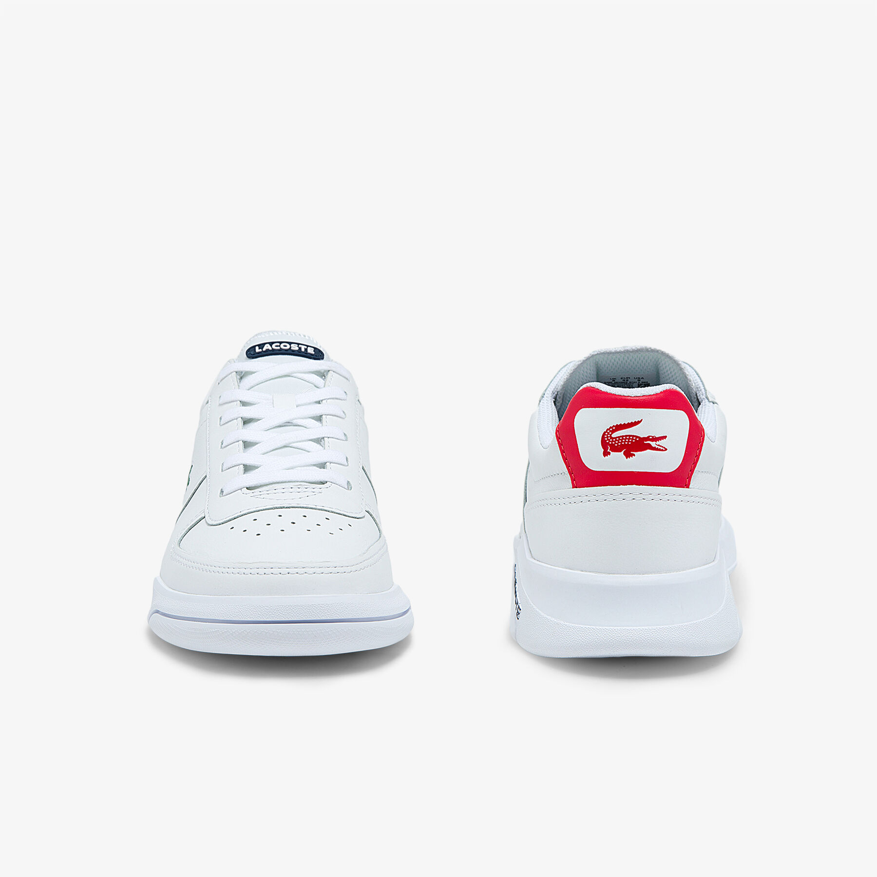 Men's Game Advance Leather Trainers lacoste men s game advance leather trainers