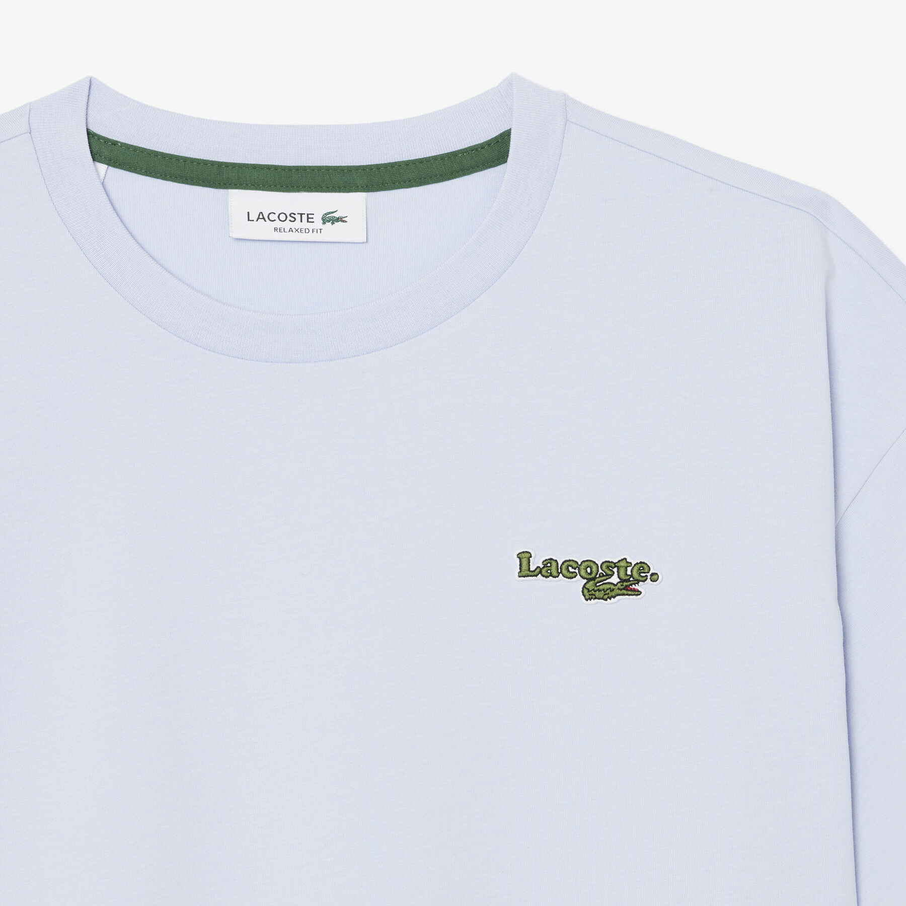 lacoste casual cotton jersey t shirt