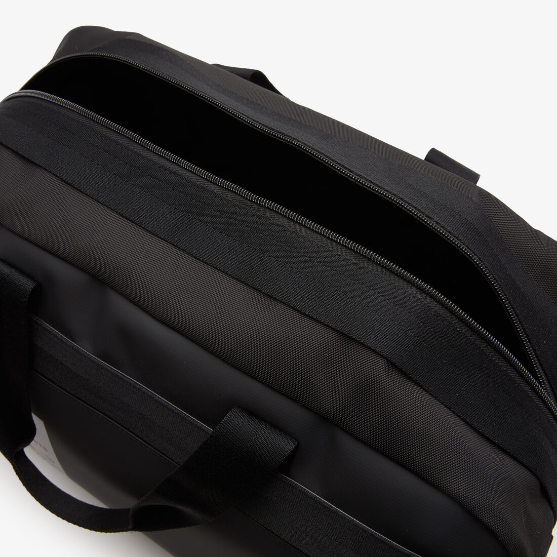 Unisex Lacoste Signature Print Water-Repellent Duffle Weekend Bag Unisex Lacoste Signature Print Water-Repellent Duffle Weekend Bag