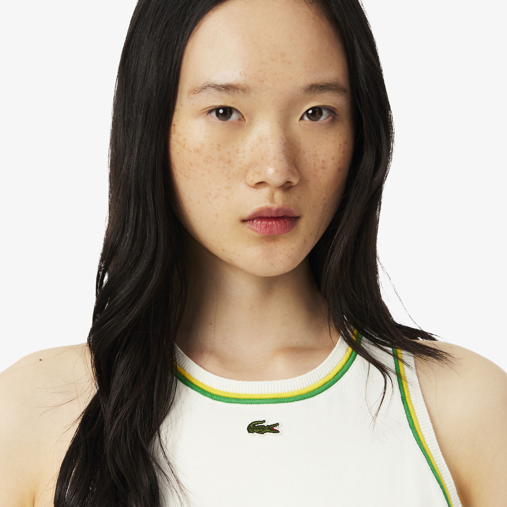 بلوزة جيرسي قطنية بدون أكمام Cotton Jersey Sleeveless Top - AF9263-00-DII