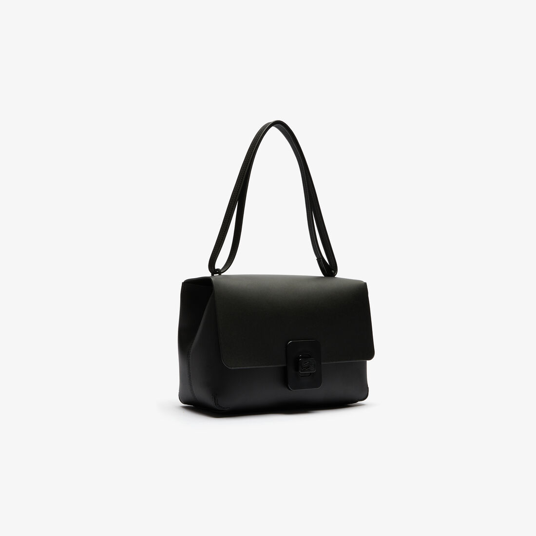 حقيبة كتف جلد كبيرة مع إبزيم التمساح مجموعة Croco Turn للنساء حقيبة كتف جلد كبيرة مع إبزيم التمساح مجموعة Croco Turn للنساء