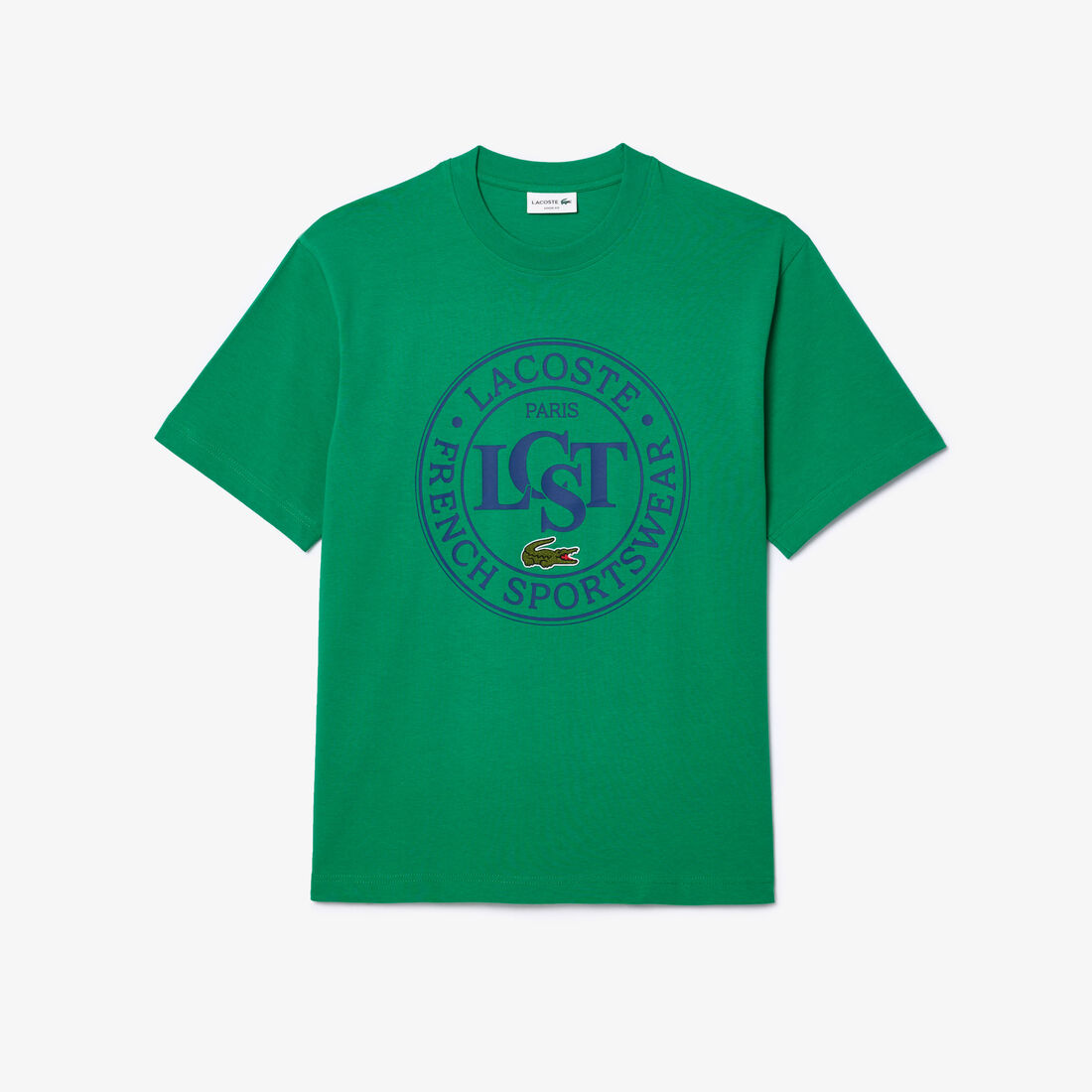 تي شيرت فضفاض من القطن الثقيل المطبوع Loose Fit Jersey Print T-shirt - TH2753-00-LDM