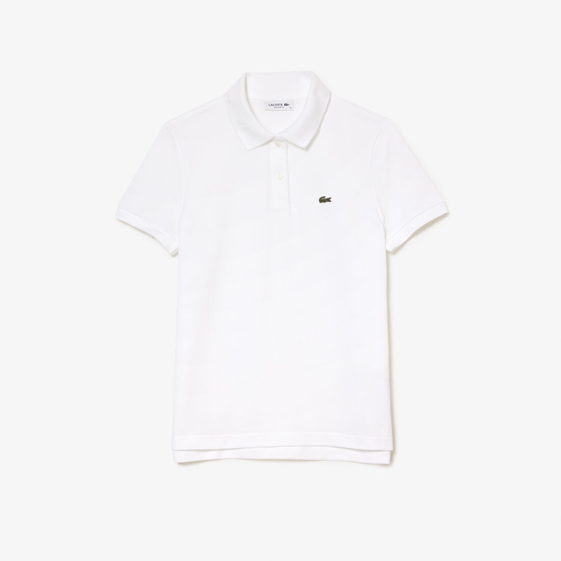 تيشيرت بولو لاكوست بيتي بيكيه قطن ناعم بقصة كلاسيكية للنساء Women's Lacoste Regular Fit Soft Cotton Petit Pique Polo Shirt - PF7839-00-001
