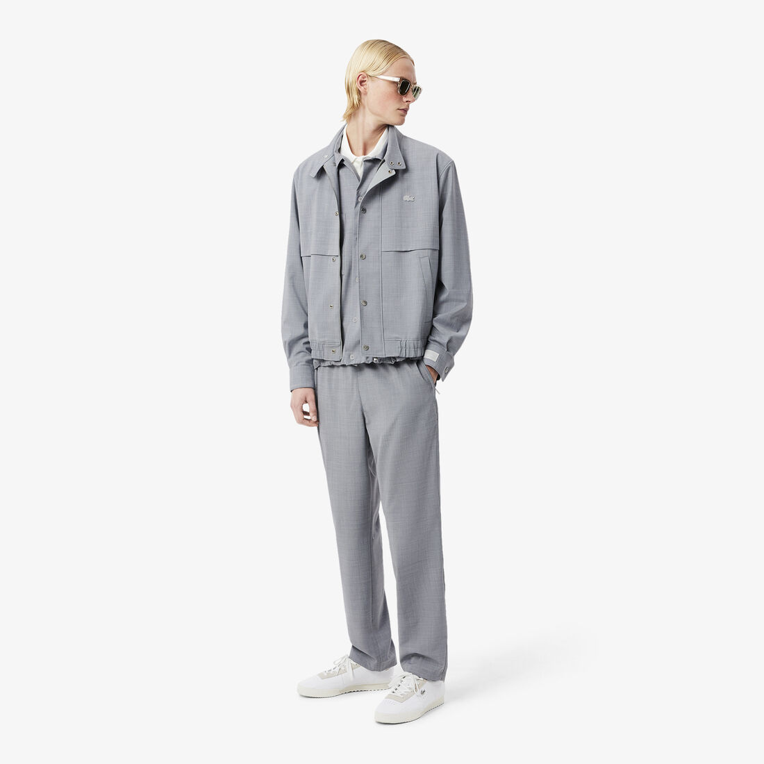 Regular Fit Wool Flannel Chino Pants Regular Fit Wool Flannel Chino Pants - HH8341-00-ACZ