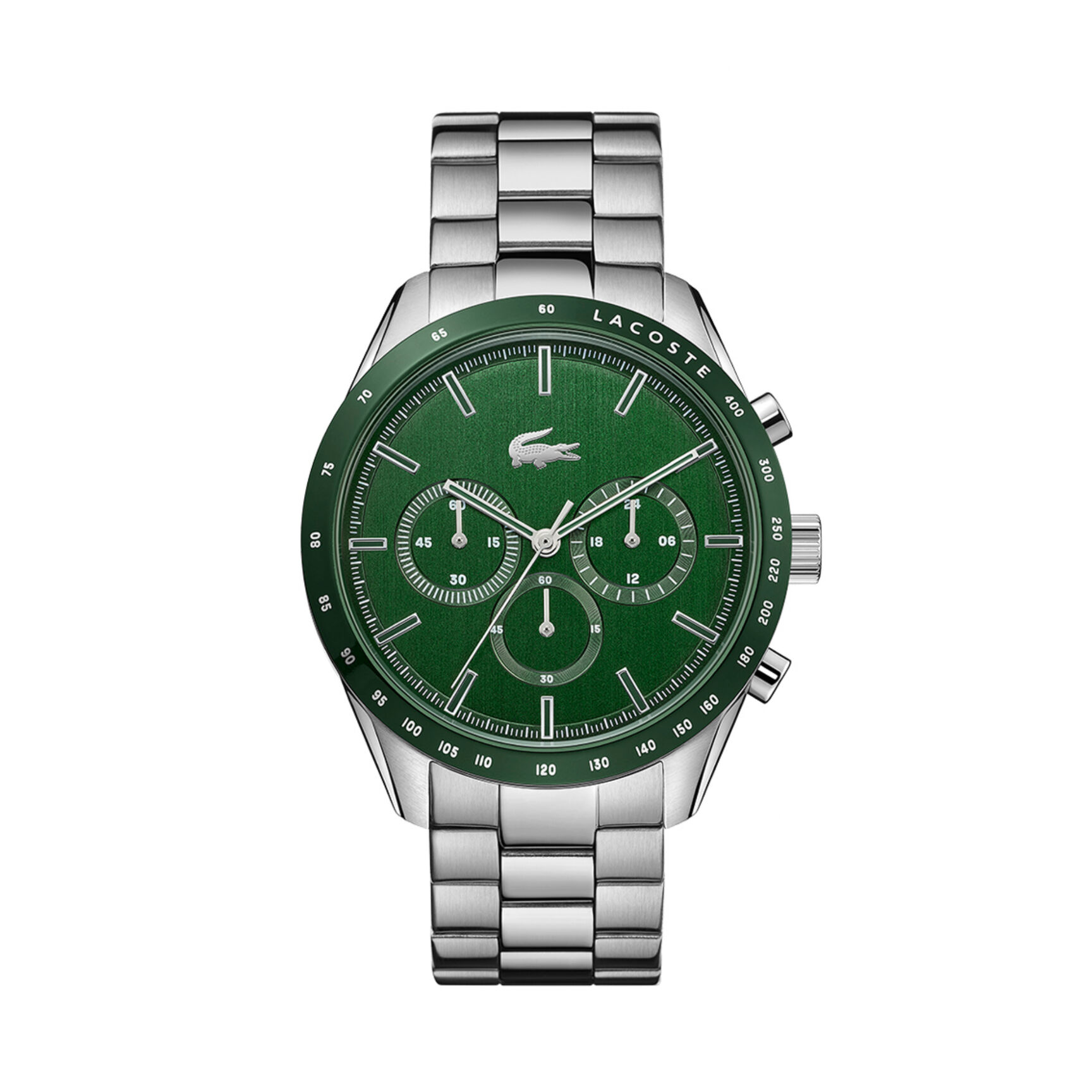 ساعة لاكوست بمينا أخضر للرجال مجموعة Lacoste Boston Lacoste Boston Mens Green Dial Watch - 2011080-000