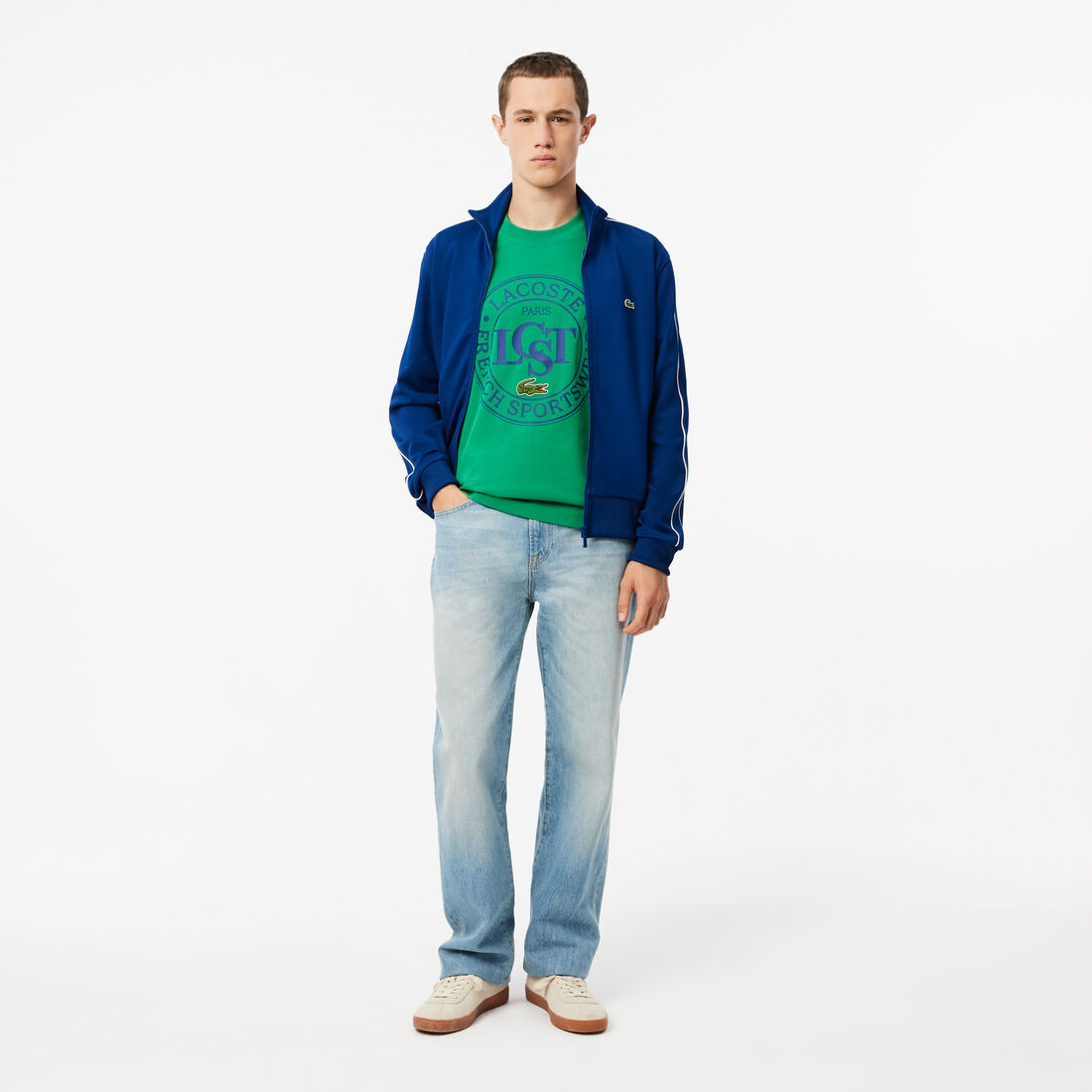 تي شيرت فضفاض من القطن الثقيل المطبوع Loose Fit Jersey Print T-shirt - TH2753-00-LDM