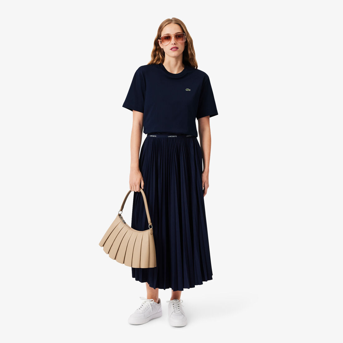 تي شيرت قطني ناعم بقصّة مريحة Relaxed Fit Soft Cotton T-shirt - TF7215-00-166