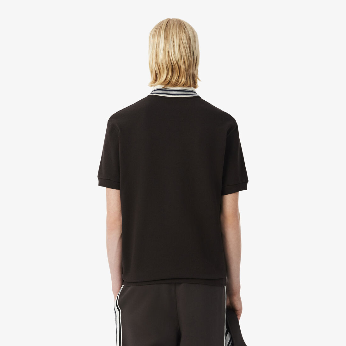 French Made Classic Fit Stripe Collar Polo Shirt French Made Classic Fit Stripe Collar Polo Shirt - PH5421-00-SKB