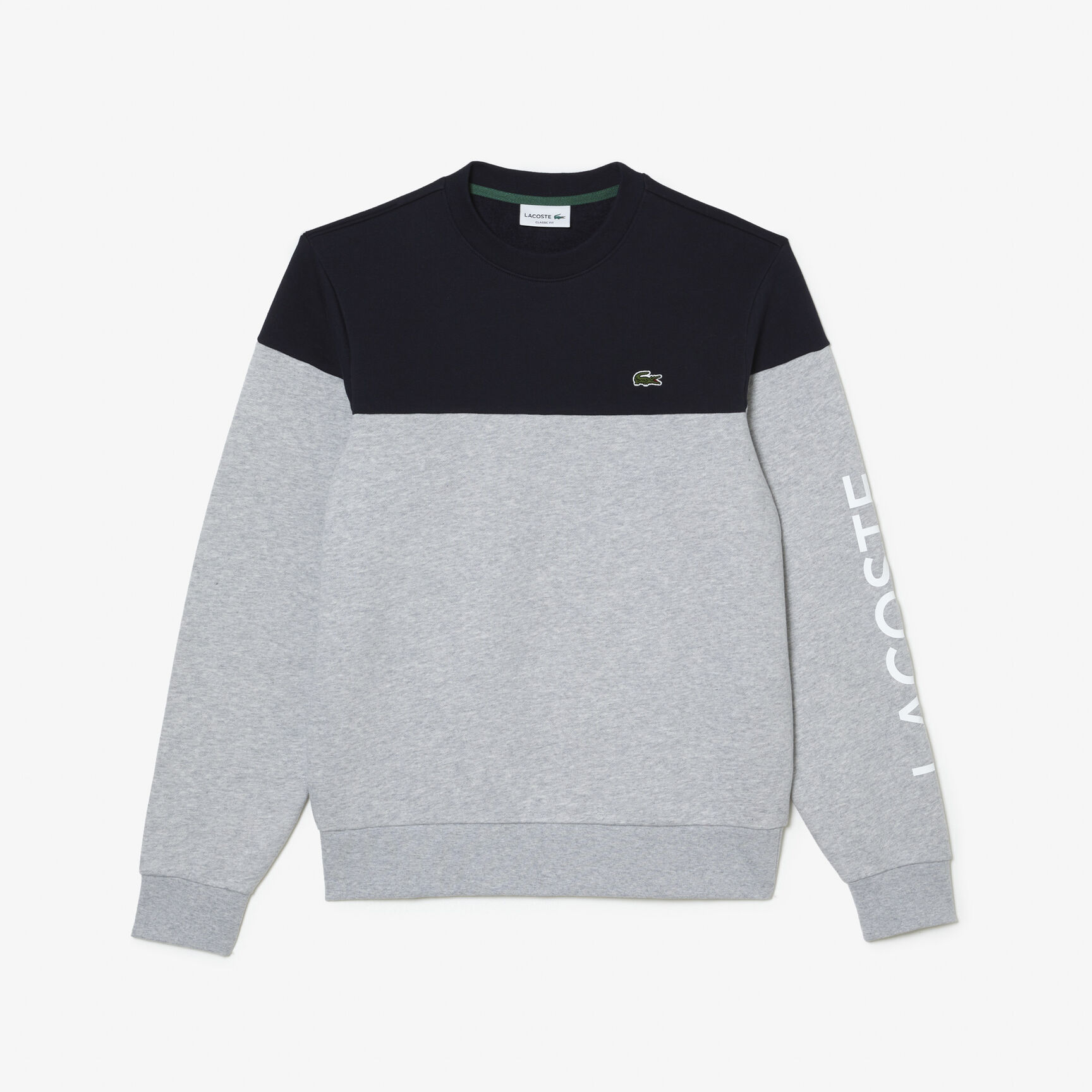 Men’s Lacoste Classic Colourblock Branded Sweatshirt Men’s Lacoste Classic Colourblock Branded Sweatshirt