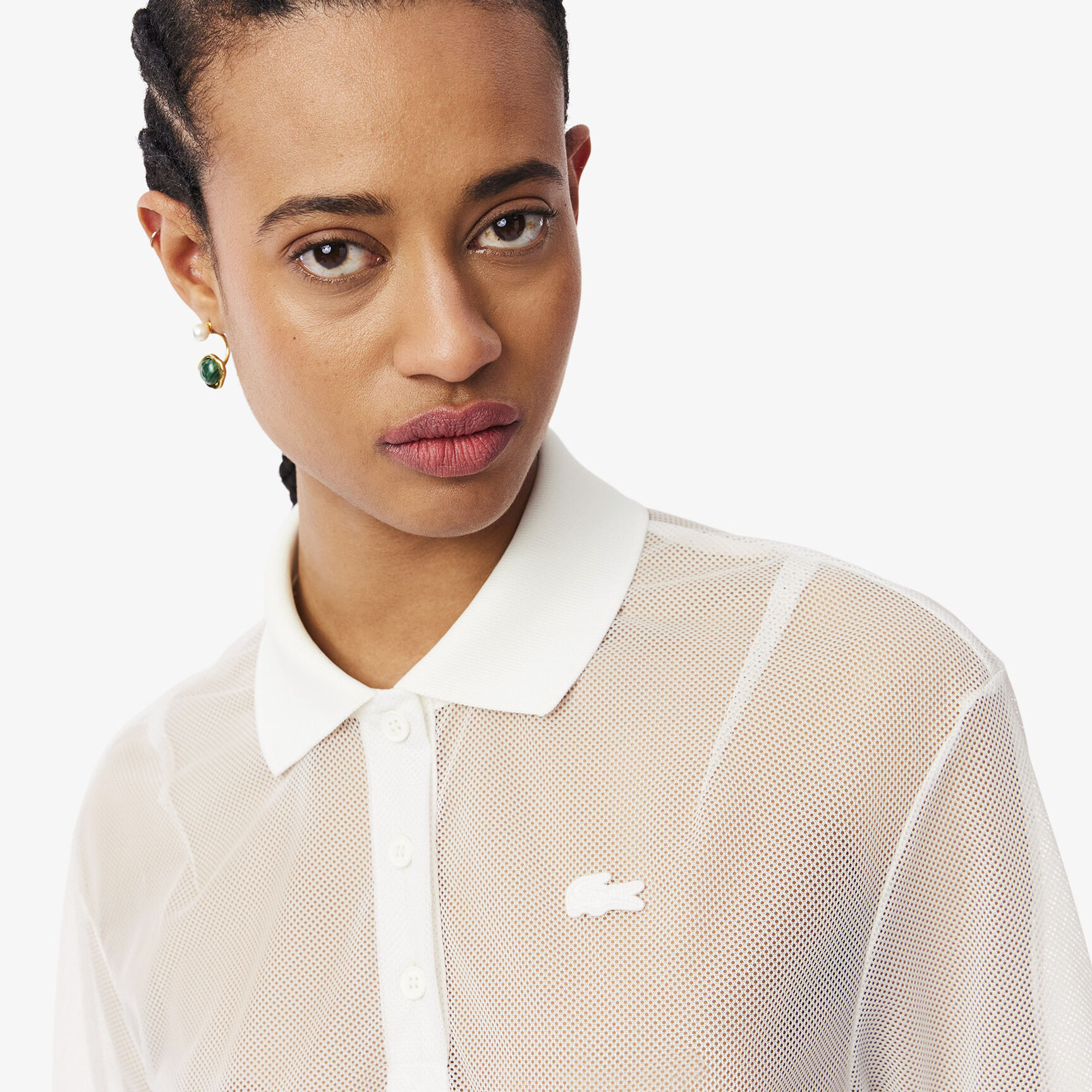 CHEMISE COL BORD-COTES MA CHEMISE COL BORD-COTES MA - PF6643-00-001