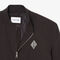 lacoste retro badge water repellent bomber jacket