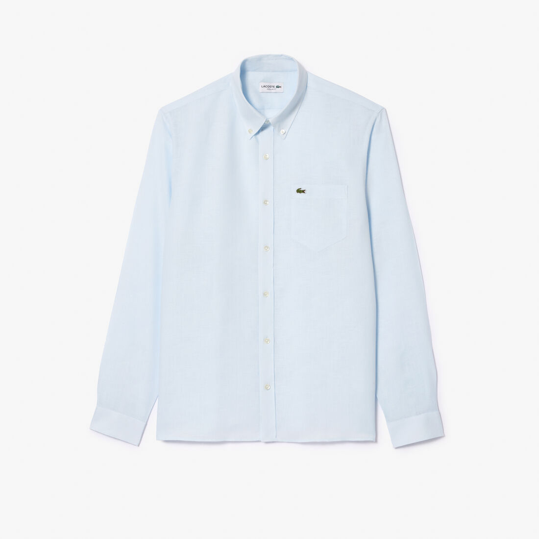 قميص كتان بقصّة عادية Men's Lacoste Linen Shirt - CH5692-00-T01
