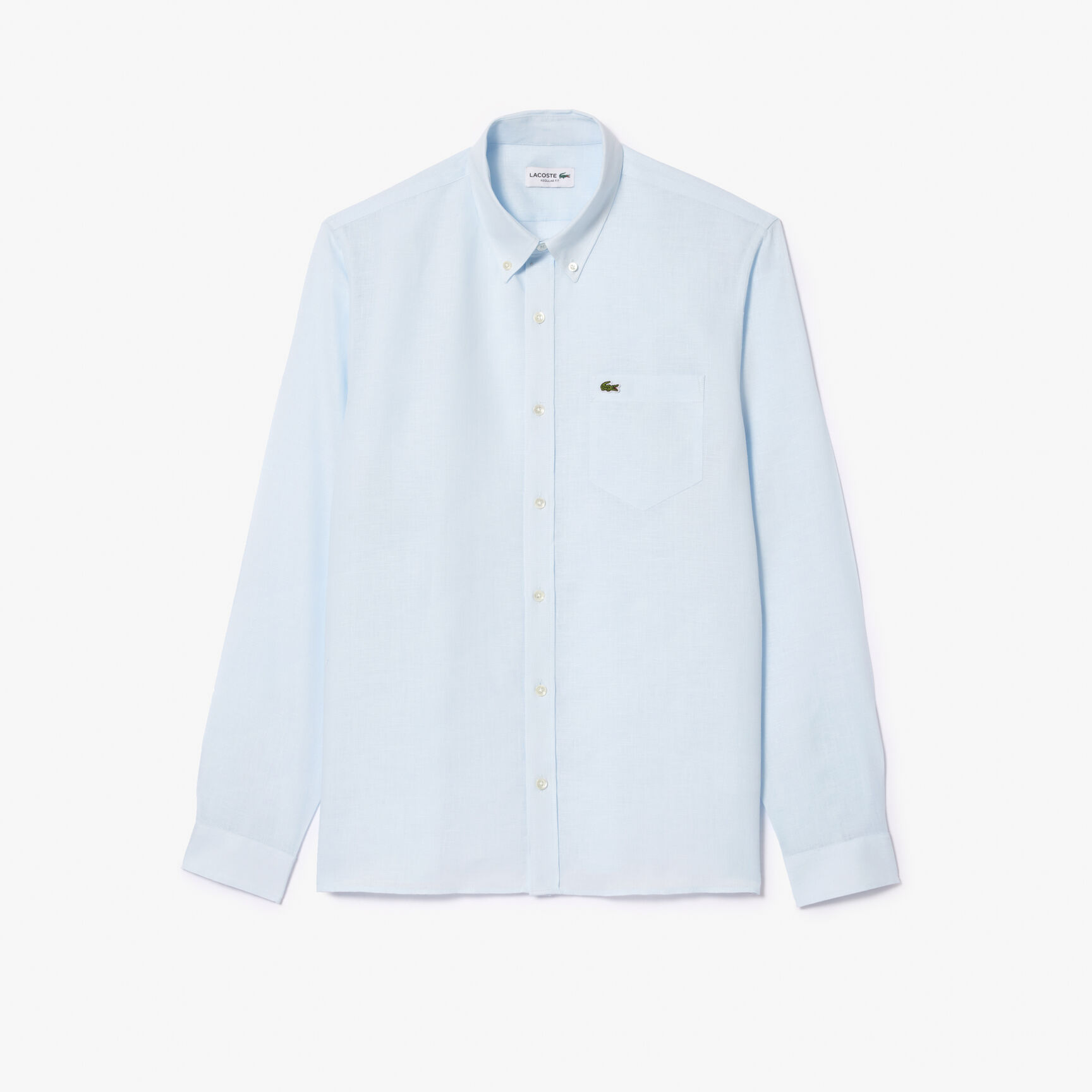 قميص كتان بقصّة عادية Men's Lacoste Linen Shirt - CH5692-00-T01