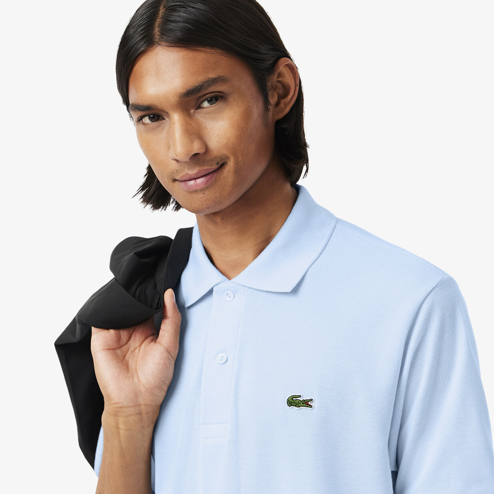 قميص بولو كلاسيكي L.12.12 أصلي Original L.12.12 petit pique cotton Polo Shirt - L1212-00-T01