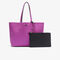 lacoste anna reversible tote with pouch