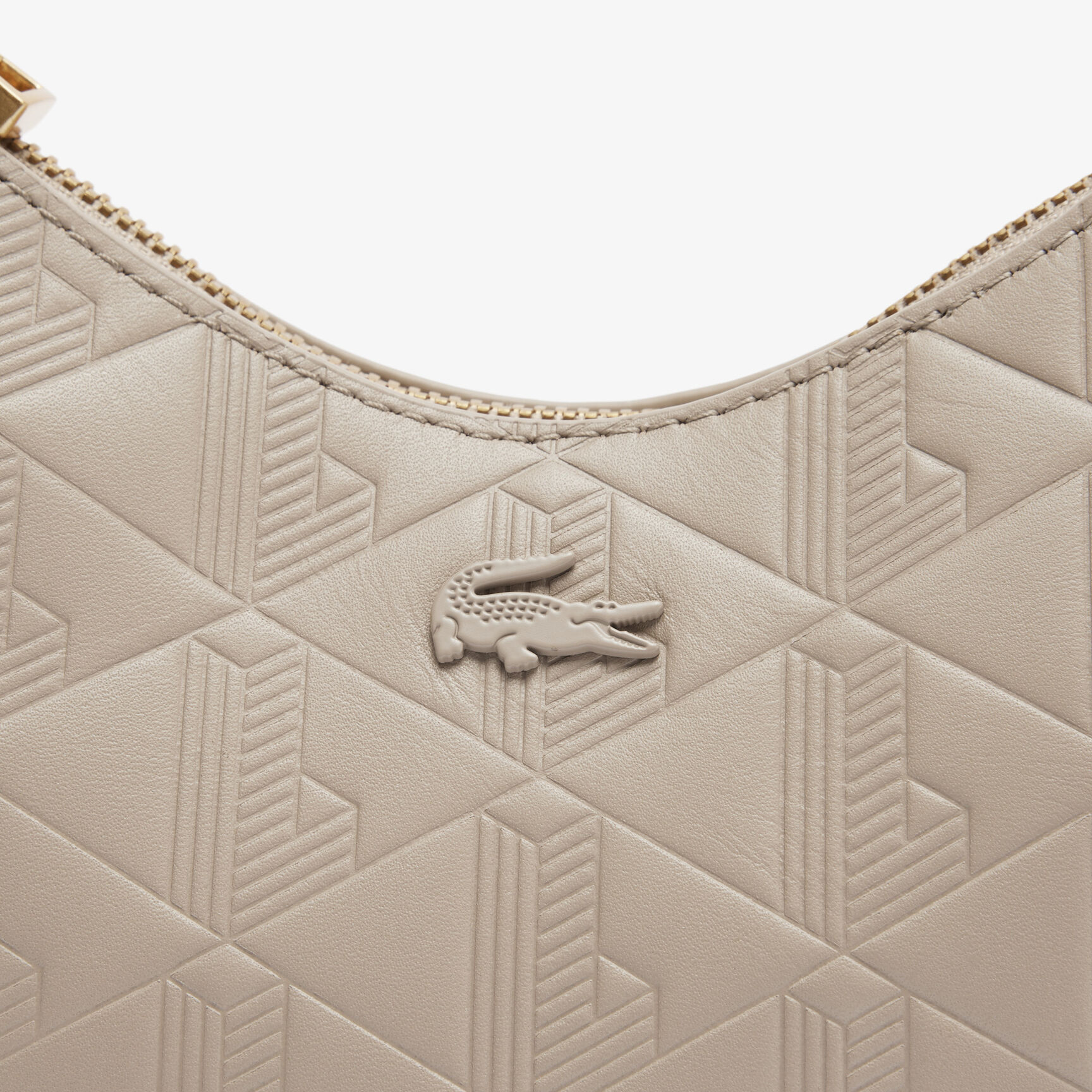 Maheki Embossed Leather Half Moon Purse - NF4710MH-Q47