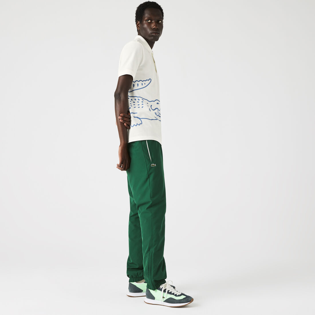 Men’s Lacoste Regular Fit Crocodile Print Cotton Piqué Polo Men’s Lacoste Regular Fit Crocodile Print Cotton Piqué Polo