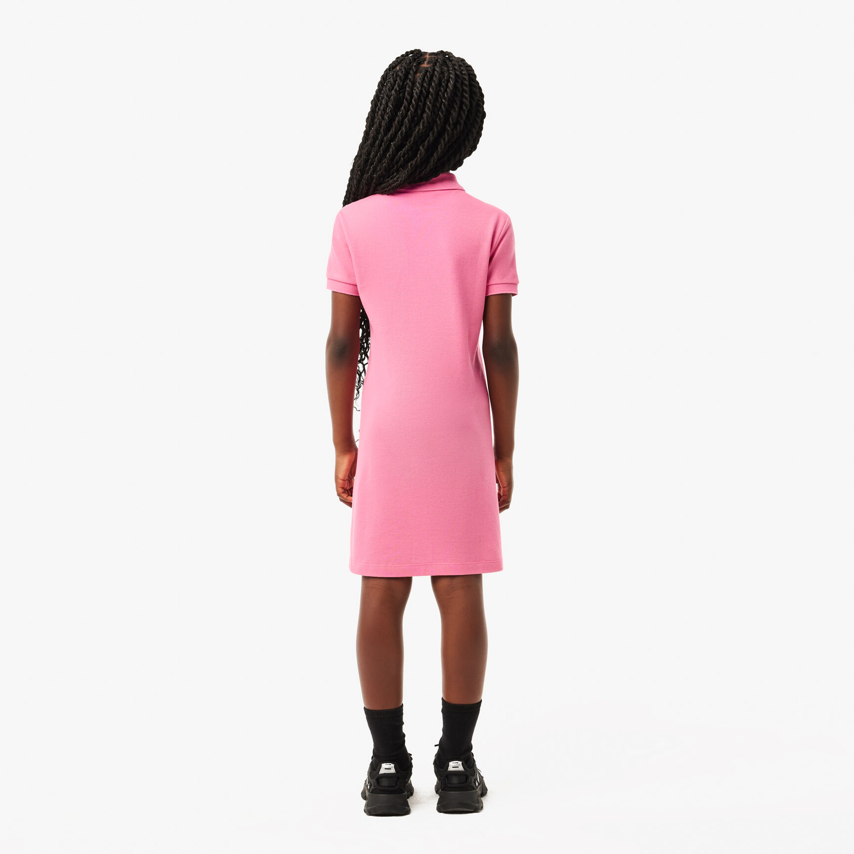 Girl's Polo-Style Cotton Dress - EJ2816-00-2R3