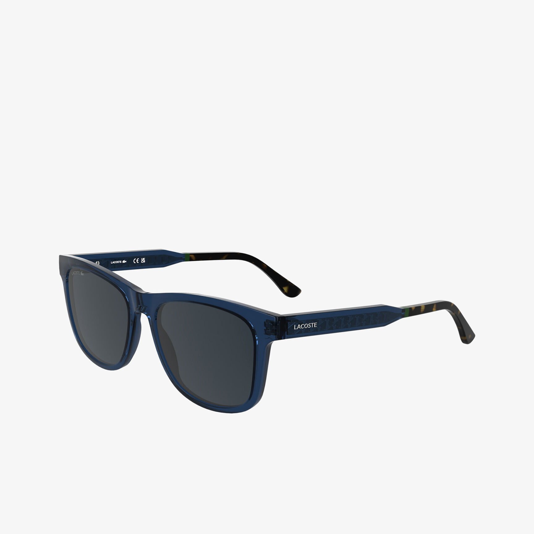 نظارات لاكوست الرجالية المستطيلة المحقونة بيولوجيًا Lacoste Sunglasses - L6060S-410