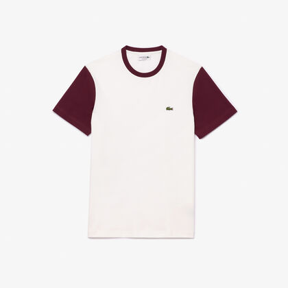 Regular Fit Cotton Colour-block T-shirt