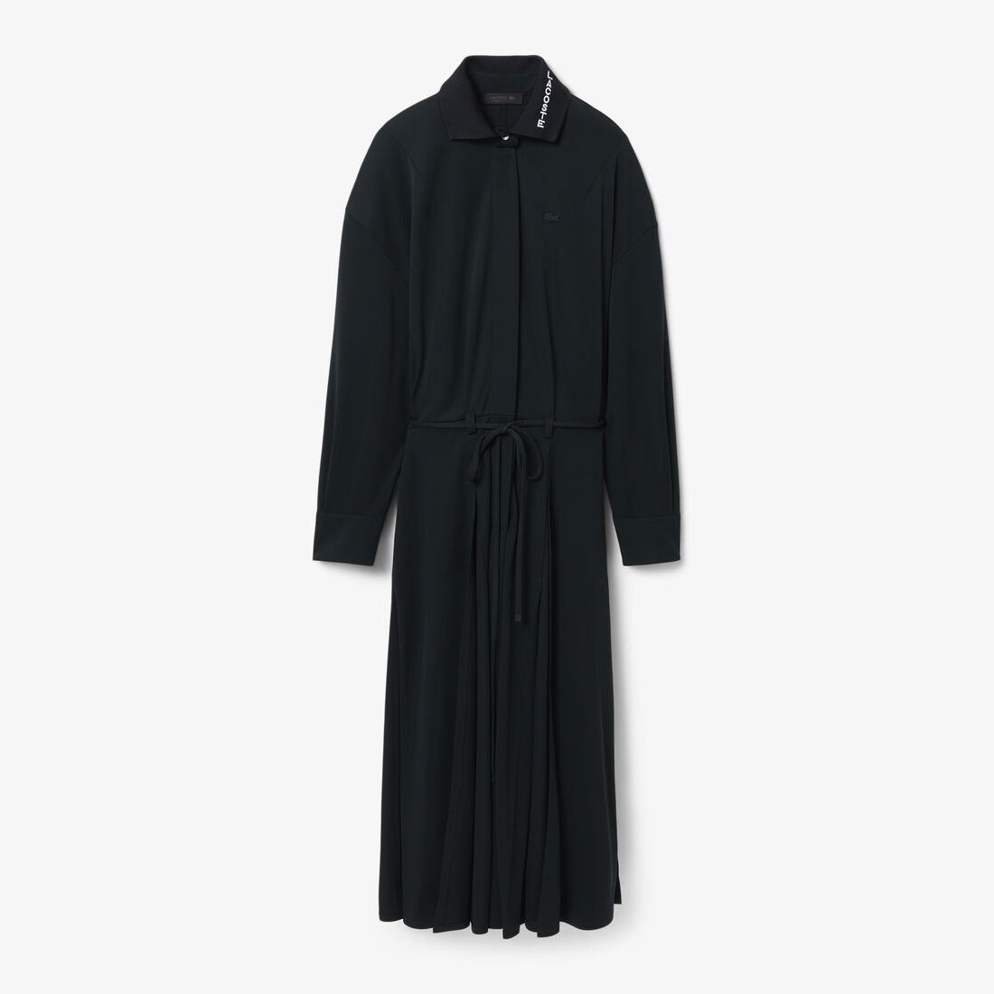 Runway Pleated Polo Maxi Dress Runway Pleated Polo Maxi Dress - EF3623-00-GJP
