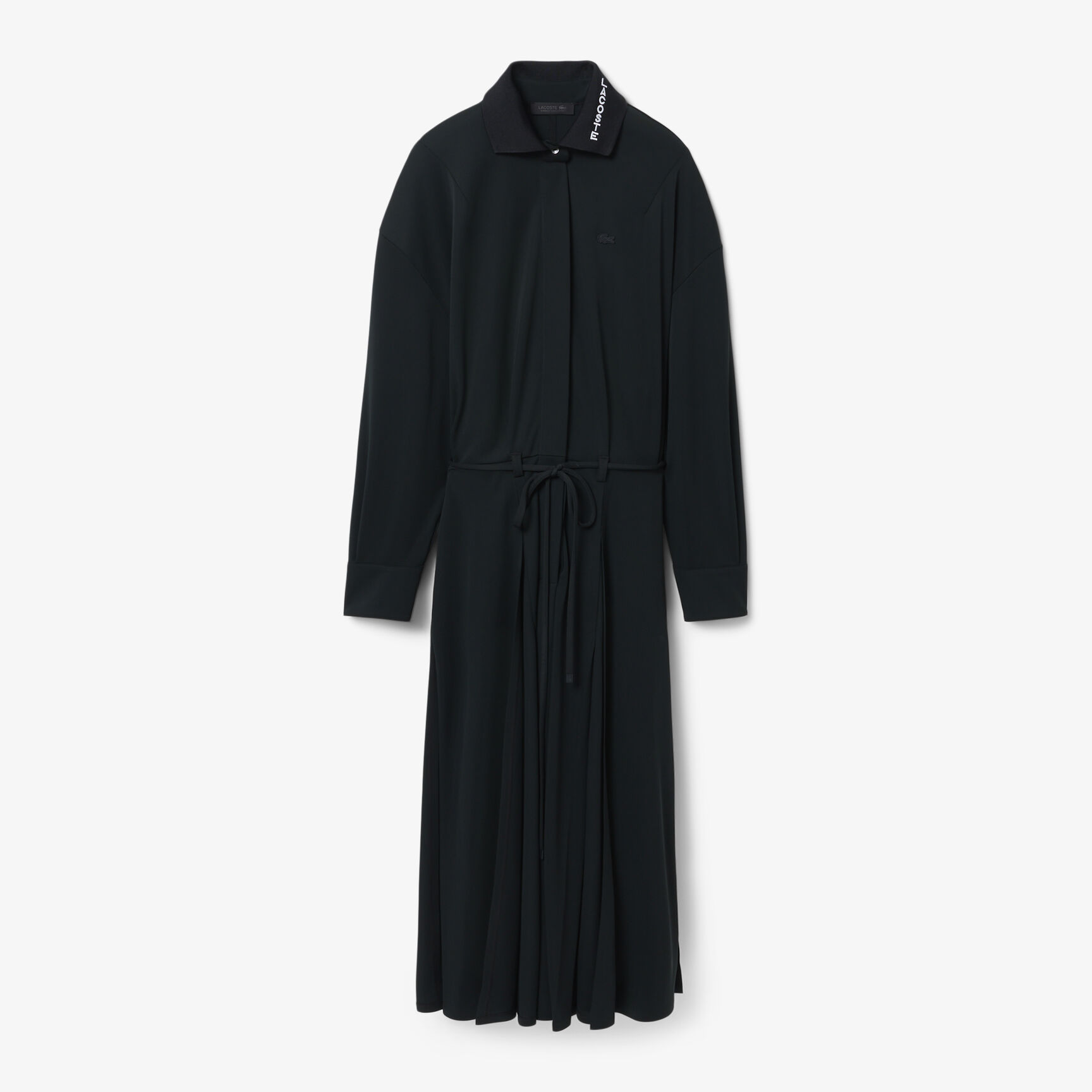 Runway Pleated Polo Maxi Dress Runway Pleated Polo Maxi Dress - EF3623-00-GJP