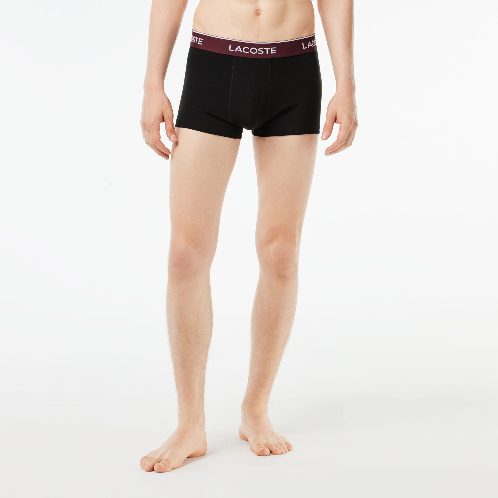 مجموعة من 3 سراويل داخلية كاجوال باللون الكحلي مع حزام خصر متباين Pack Of 3 Navy Casual Trunks With Contrasting Waistband - 5H3401-00-IZ4