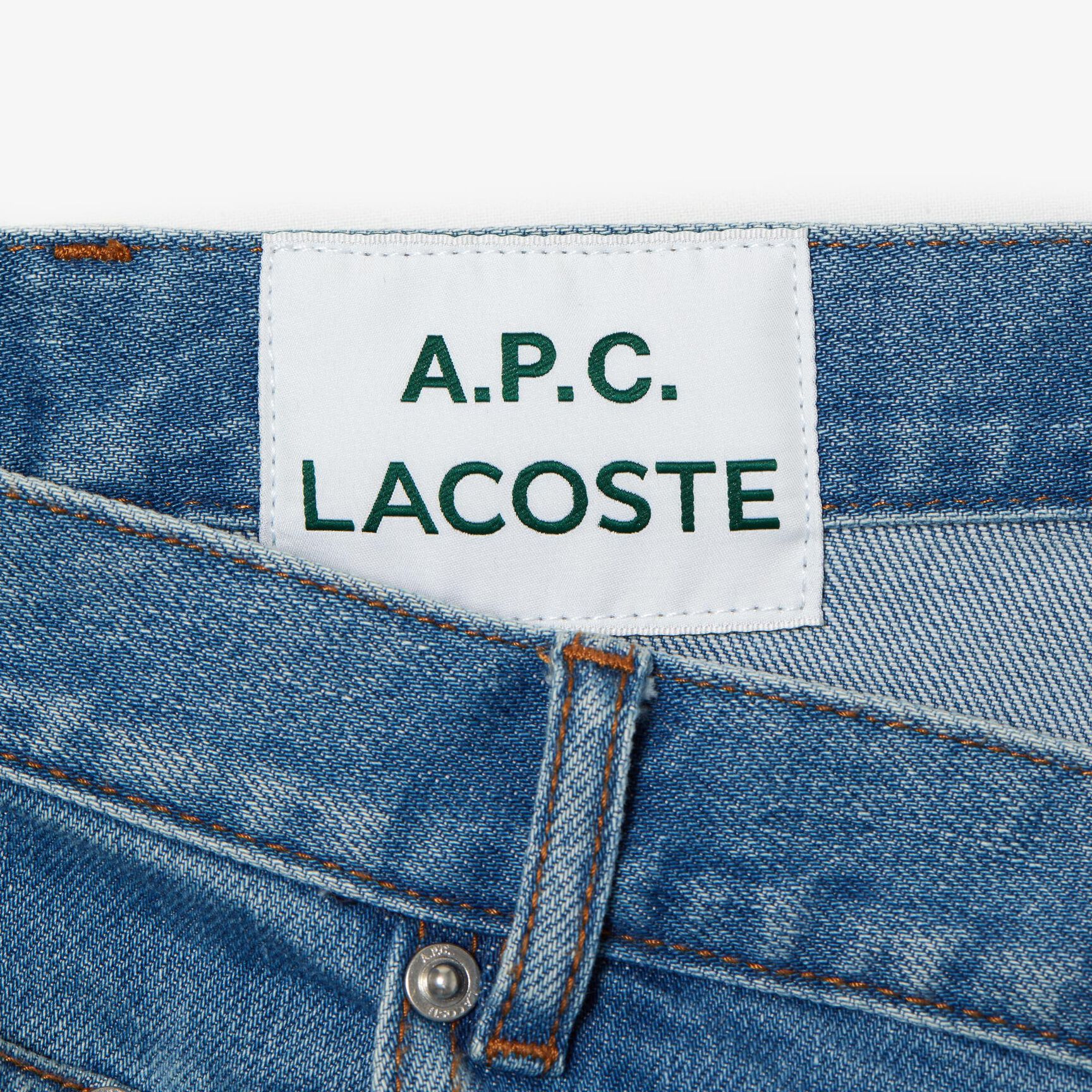 Unisex Lacoste x A.P.C. Low-Cut Jeans