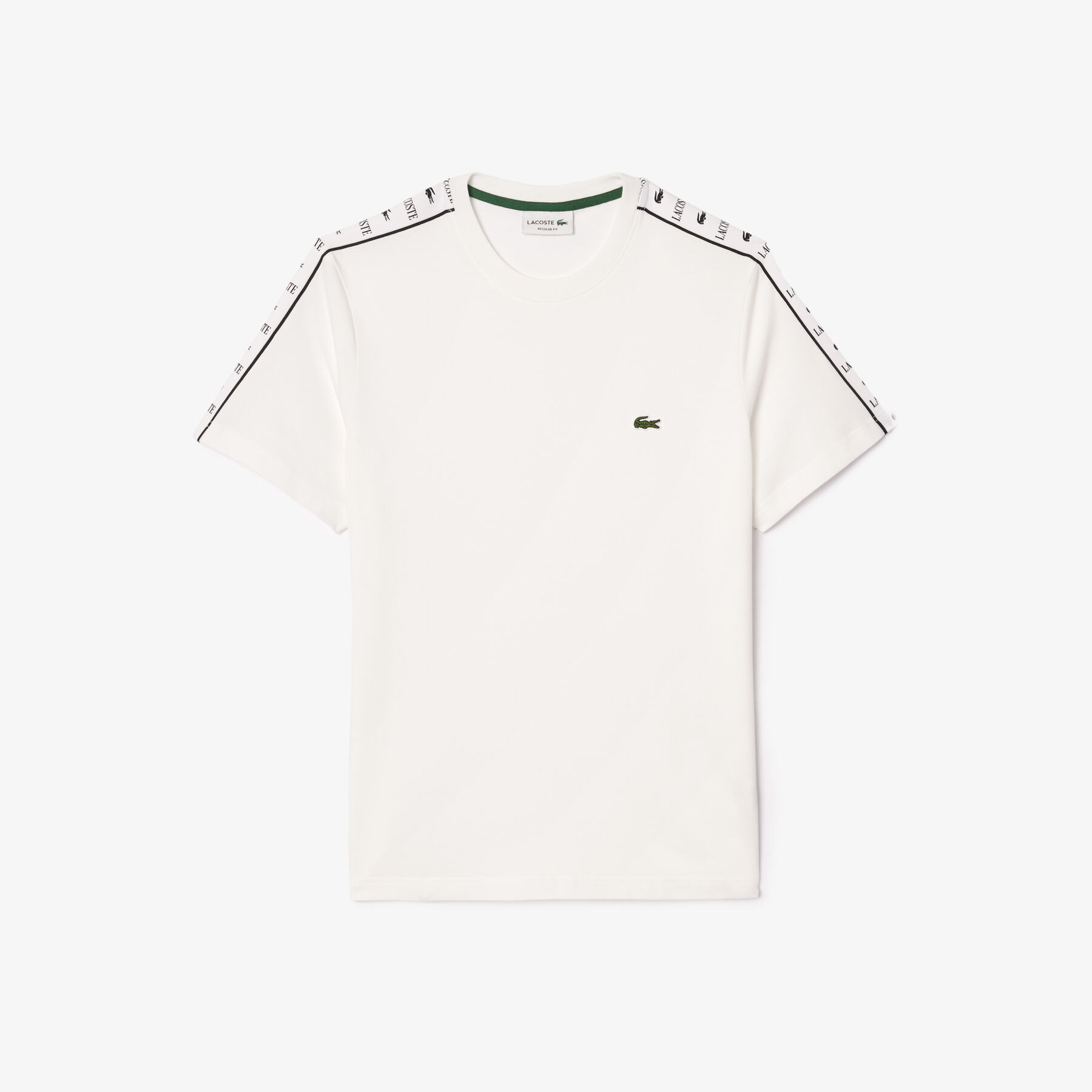 Cotton Jersey Logo Stripe T-shirt Cotton Jersey Logo Stripe T-shirt - TH7404-00-001