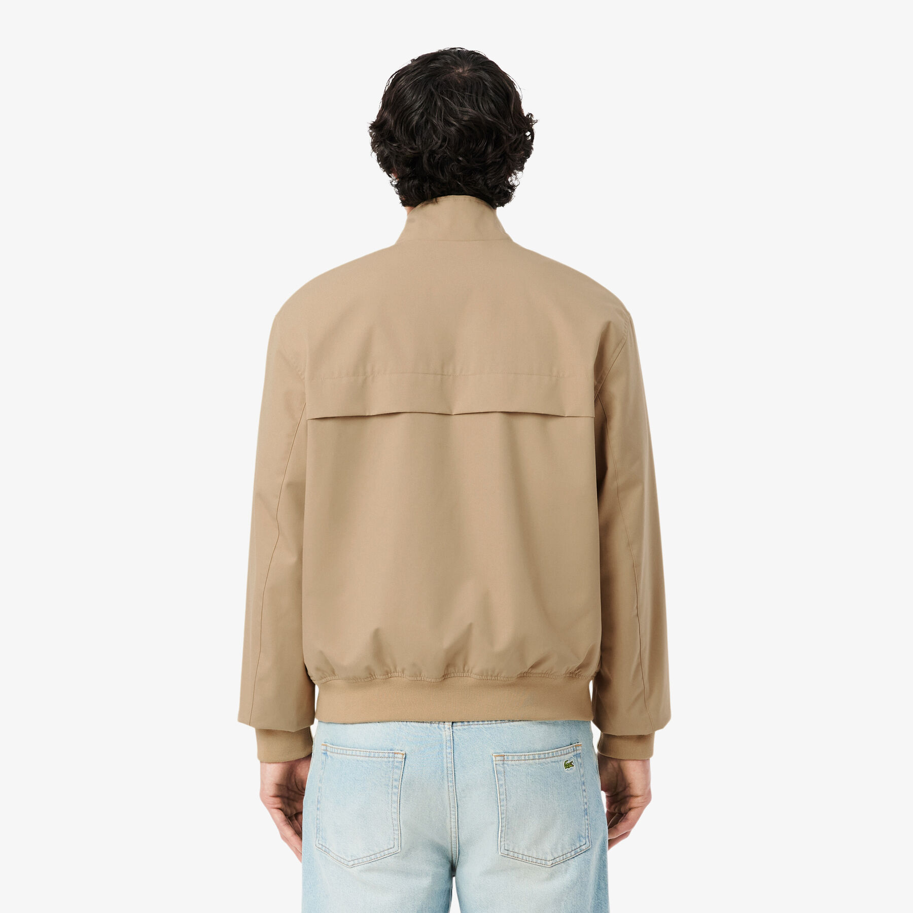 سترة هارينجتون من نسيج قطني طويل مقاومة للماء Water-Repellent Twill Harrington Jacket - BH1349-00-02S