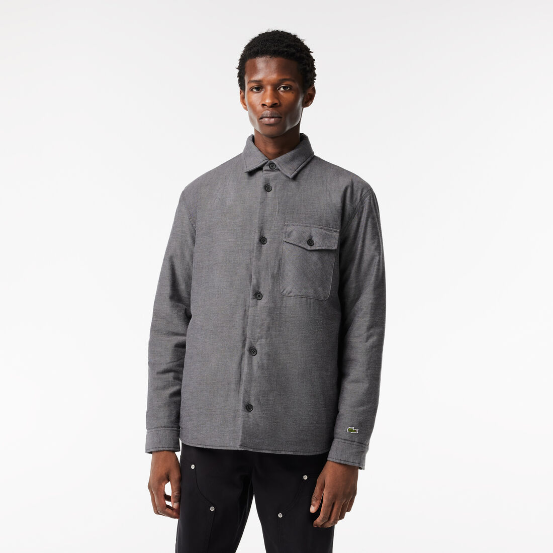 Quilted Large Croc Overshirt - CH5505-00-031