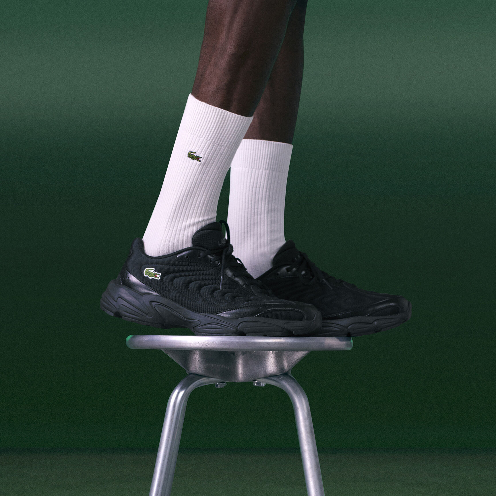 حذاء رياضي جلدي ستورم 96 2K لايت للرجال Men's Storm 96 2K Lite Leather Sneakers - 49SMA0023-02H