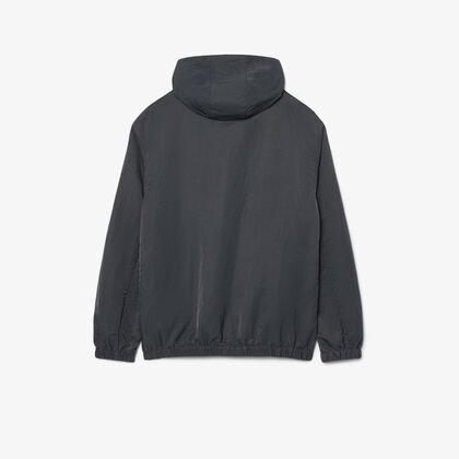 لاكوست runway glossy popover jacket