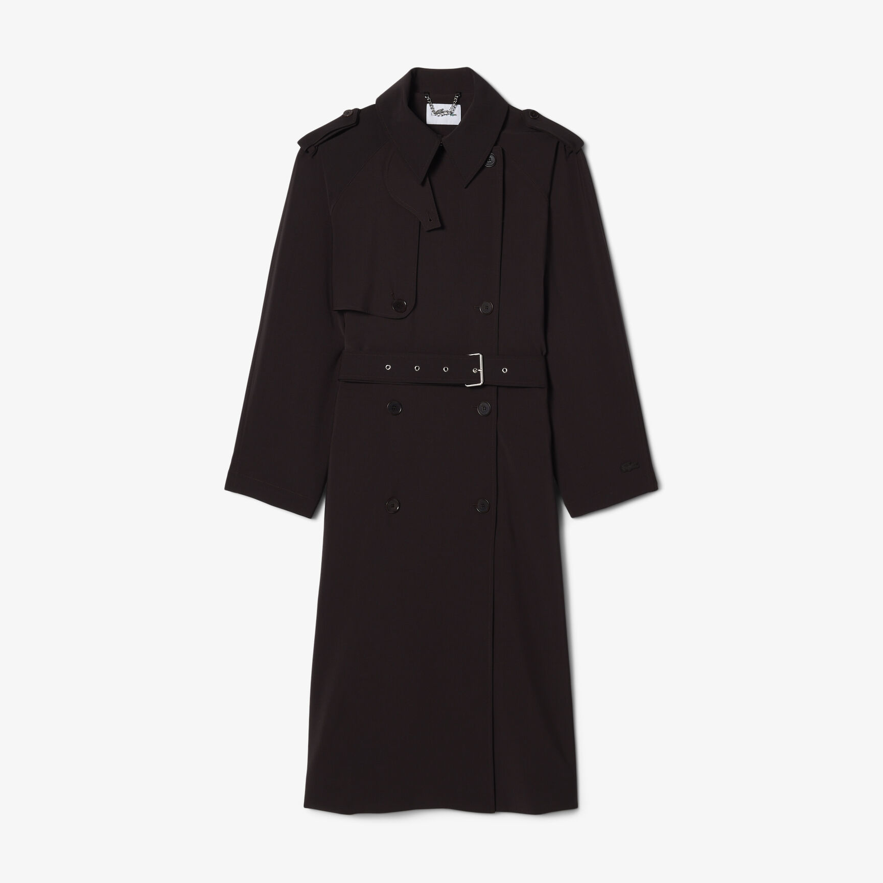 Oversized Wool Blend Trench Coat Oversized Wool Blend Trench Coat - BF9787-00-3LA
